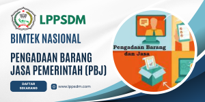 Jadwal Bimtek Pengadaan Barang Jasa