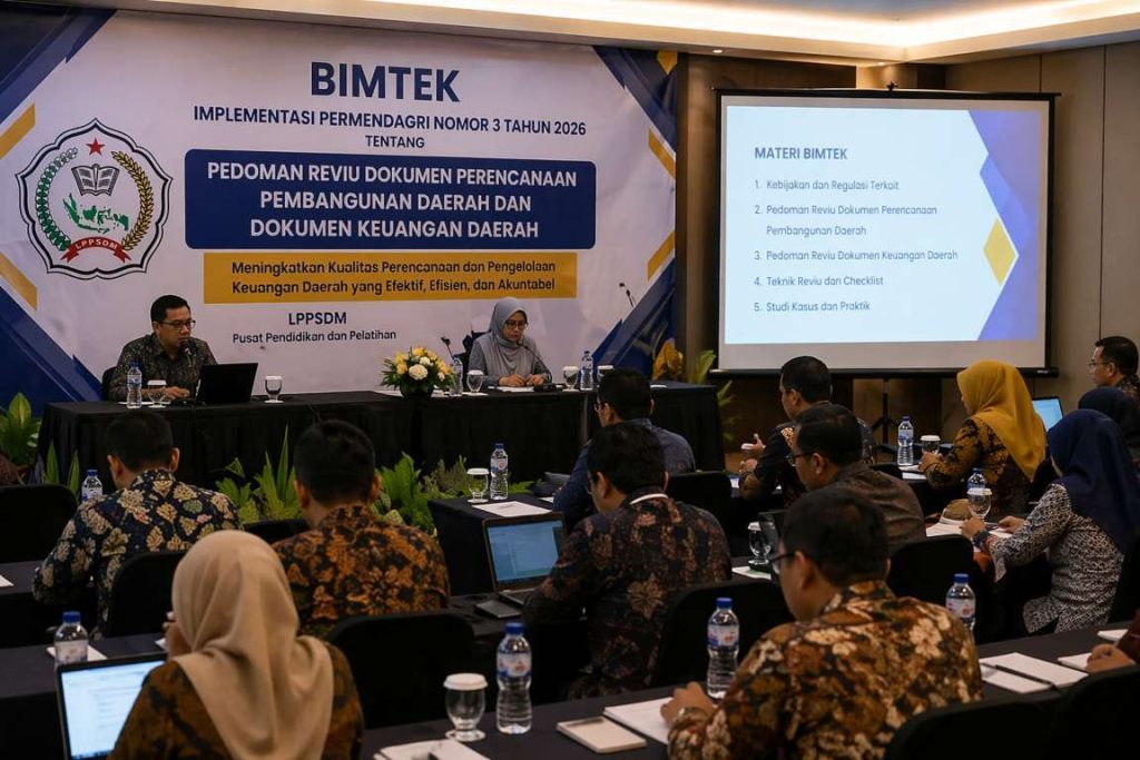 Bimtek Permendagri Nomor 3 Tahun 2026